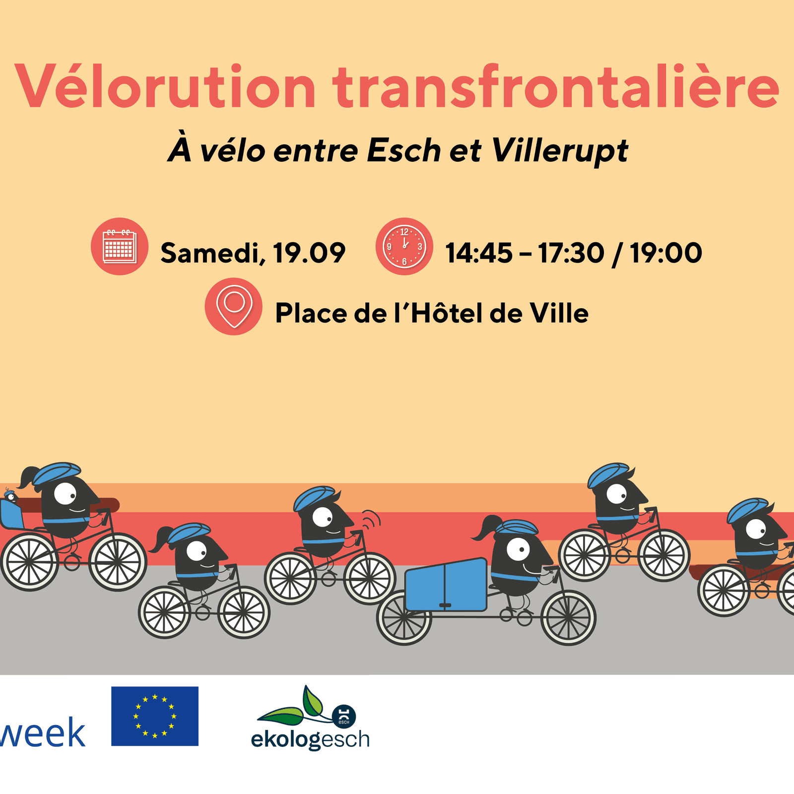 Vélorution transfrontalière