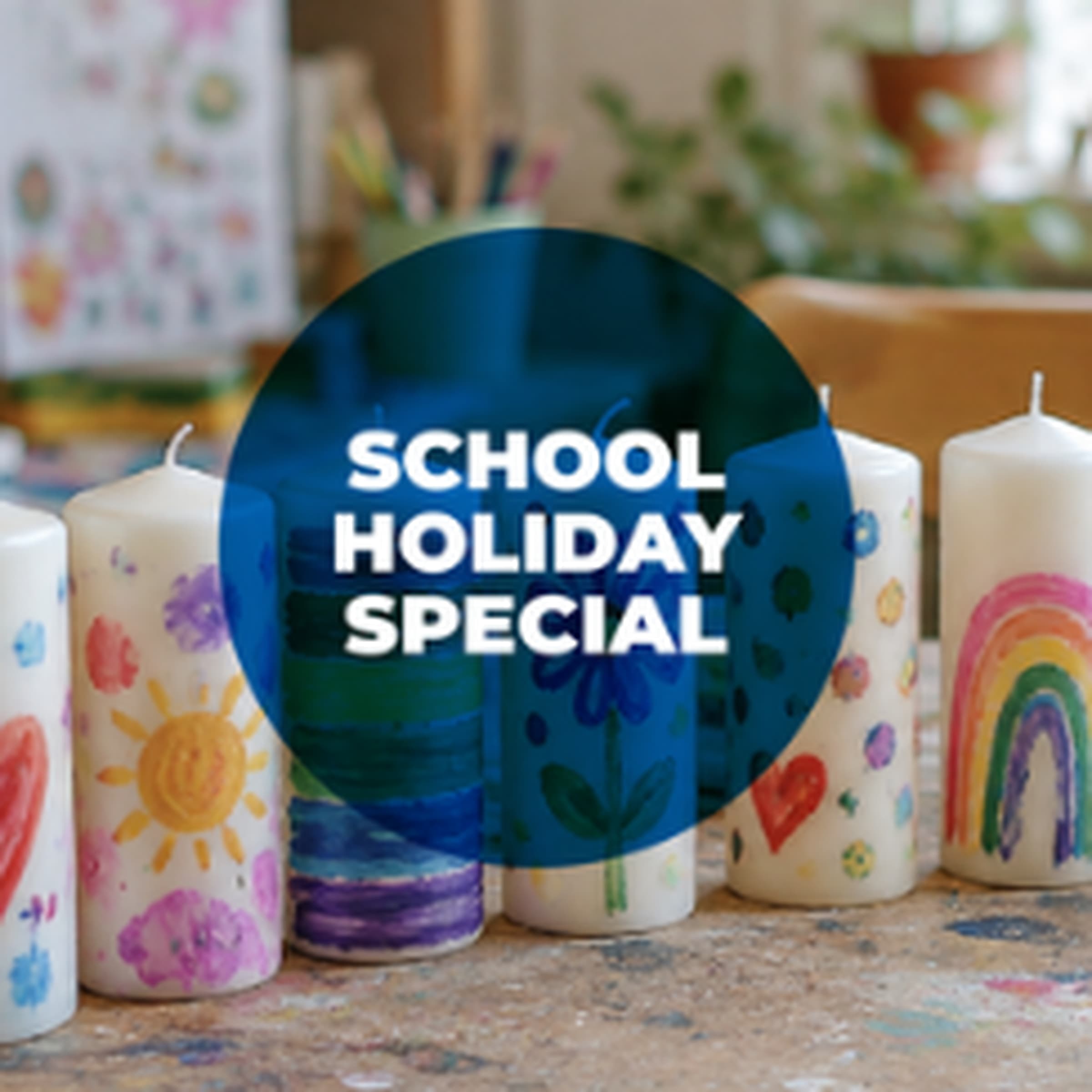 A candle for you - kids' workshop