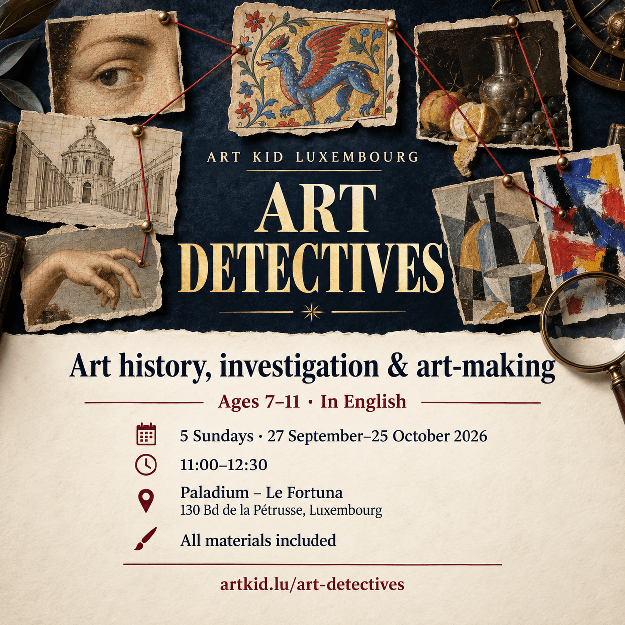 Art Detectives - Ages 7–11