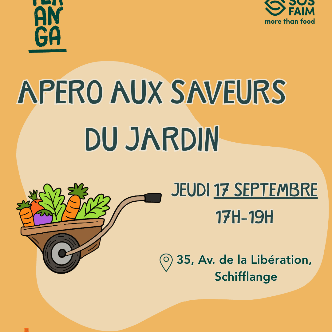 Apéro aux saveurs du jardin !