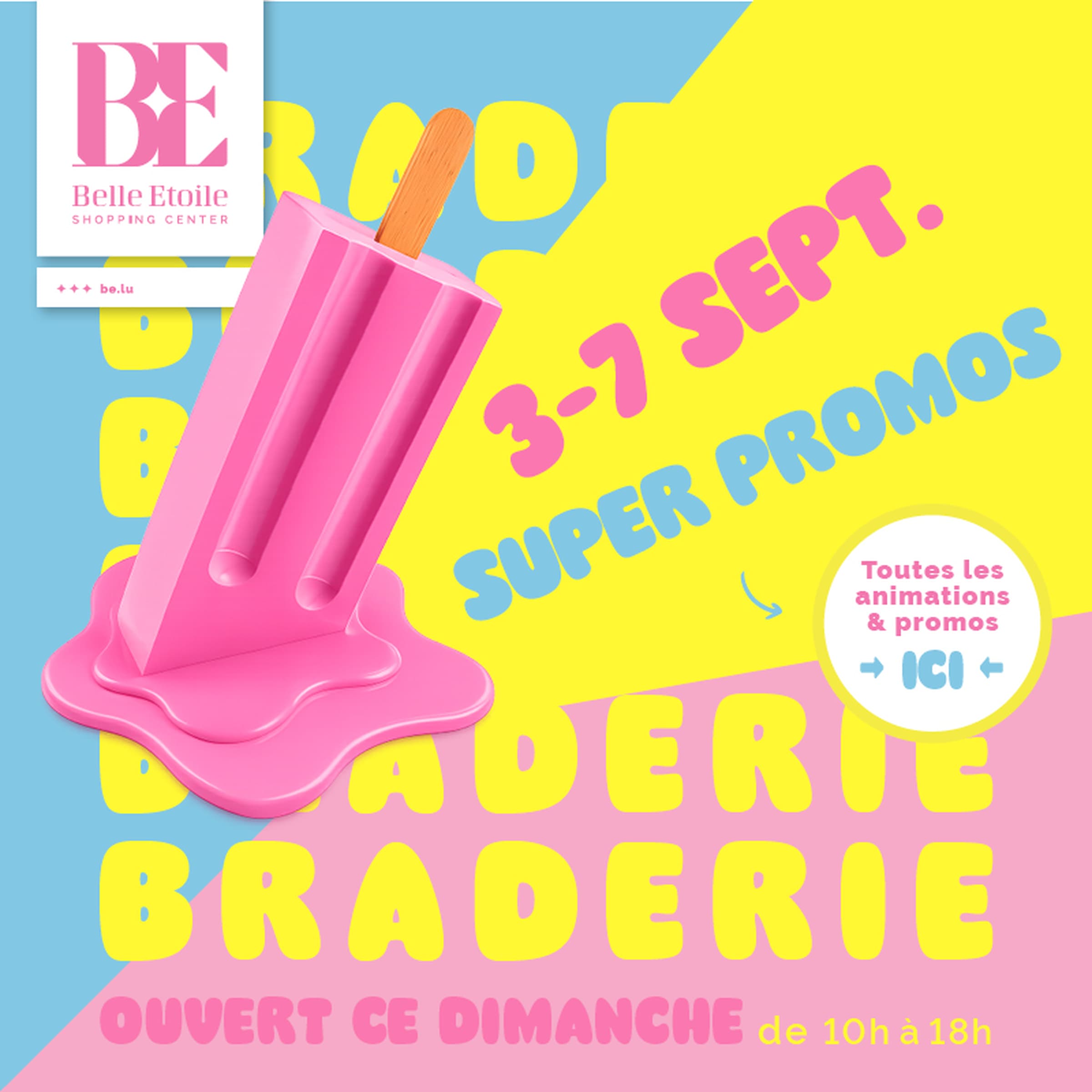 Garage sale at La Belle Étoile