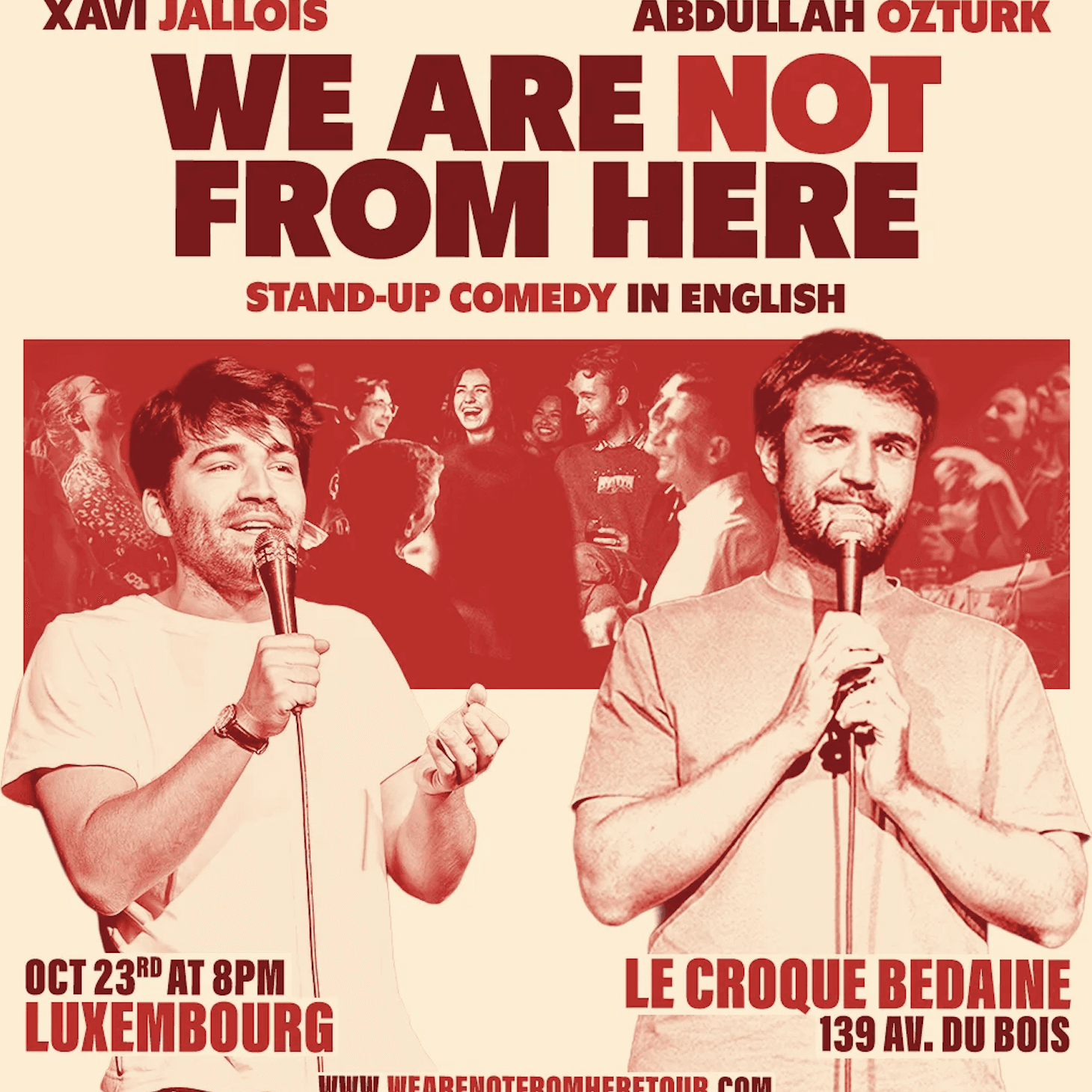 We are NOT From Here : Live in Luxembourg