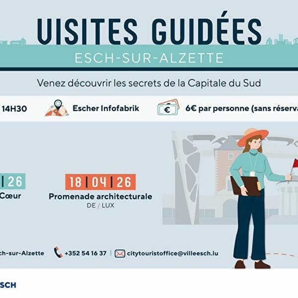 Découvrez la fascinante diversité d'Esch avec nos visites guidées