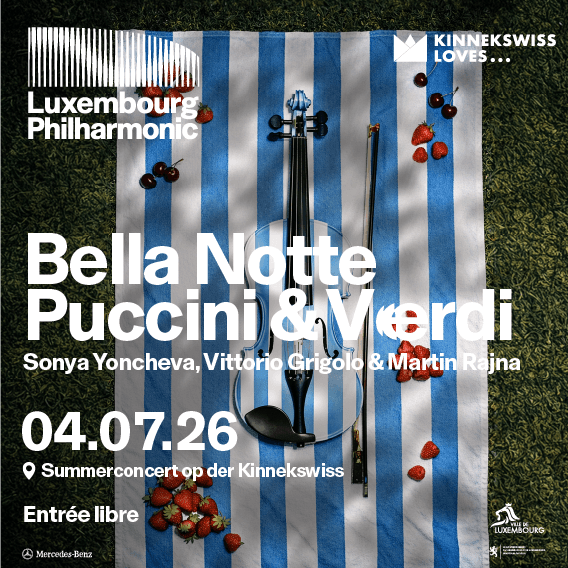 Concert d'été gratuit en plein air - Bella Notte : Puccini & Verdi