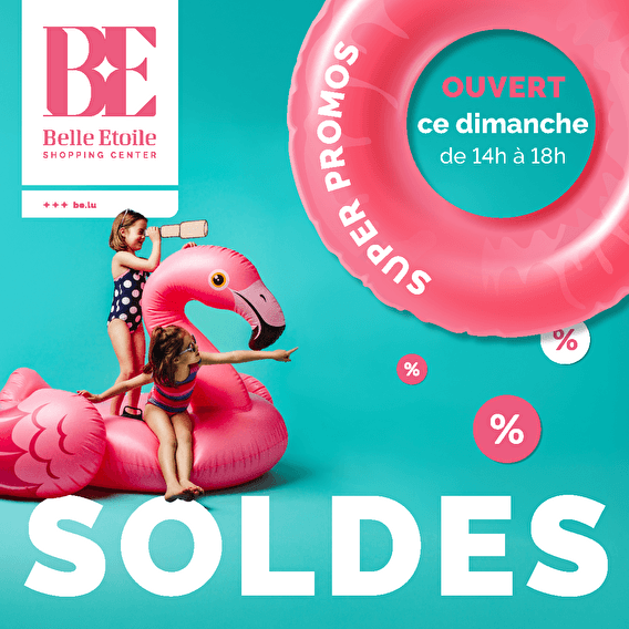 Les soldes d'été arriiivent à la Belle Étoile