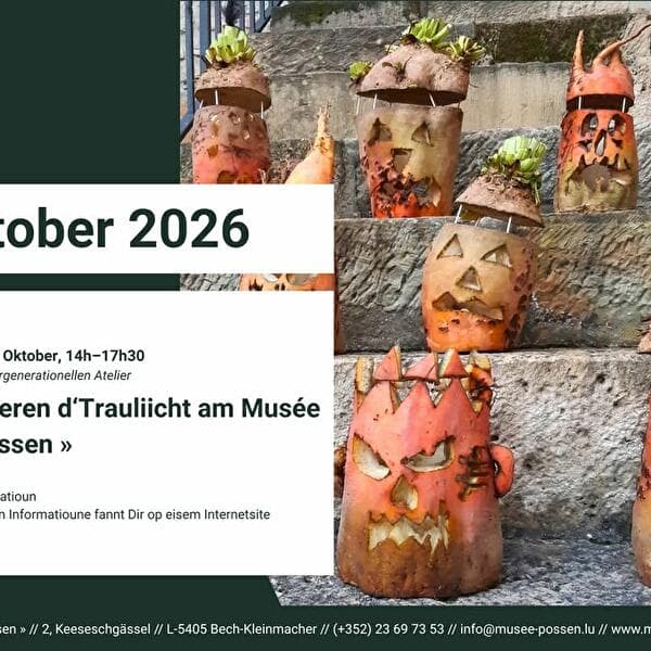 We celebrate "Trauliicht" at the "A Possen" museum