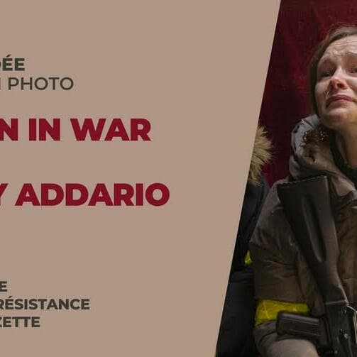 Visite guidée exposition photo : WOMEN IN WAR by LYNSEY ADDARIO