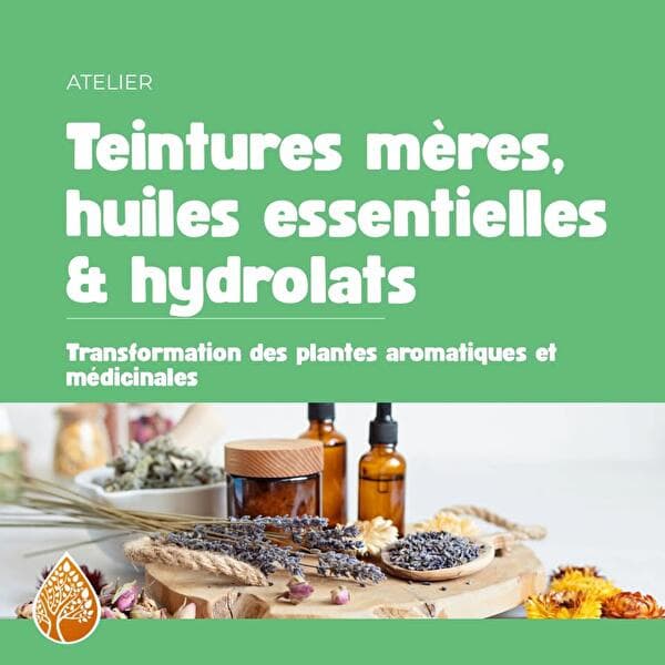 Mother tinctures, essential oils and hydrosols
