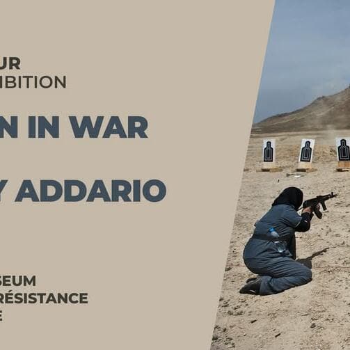 Visite guidée de l'exposition photo : WOMEN IN WAR par LYNSEY ADDARIO au Musée, Esch/Alzette