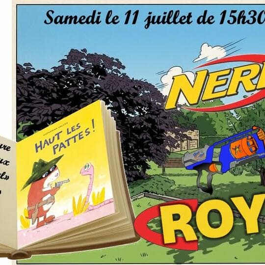 Reading Workshop and Nerf Royal Games for Children (3+)