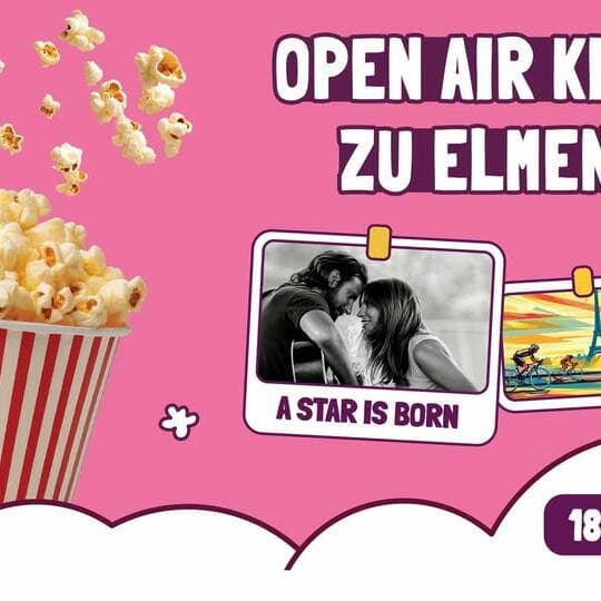 Cinéma en plein air à Elmen