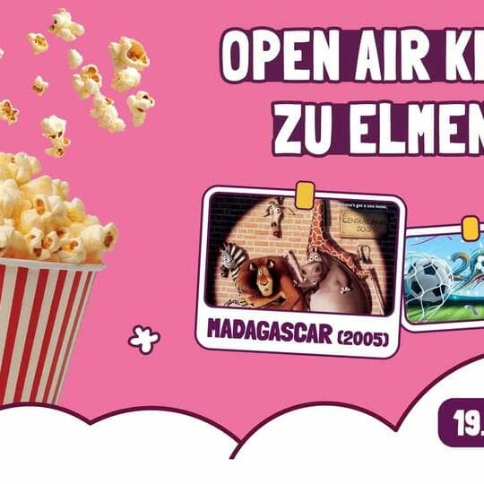 Cinéma en plein air à Elmen
