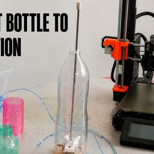Atelier : de la bouteille PET à la création 3D