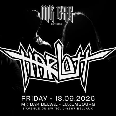 Thrash Metal Show : Harlott + invités spéciaux - MK Bar Luxembourg