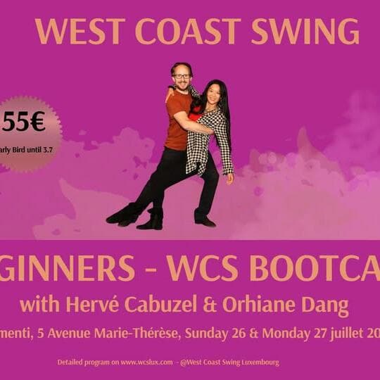 Bootcamp débutant - West Coast Swing