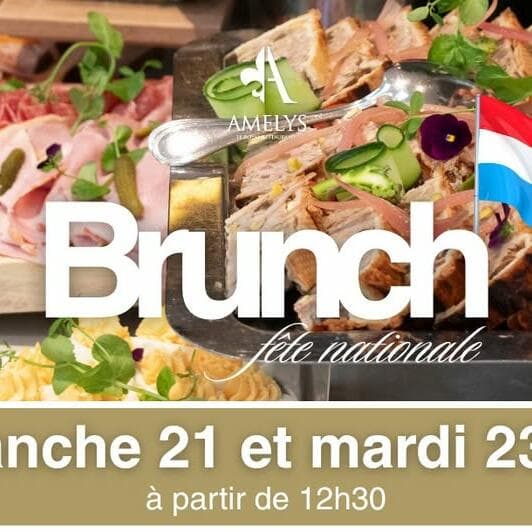 Brunch de la fête nationale au restaurant Amélys