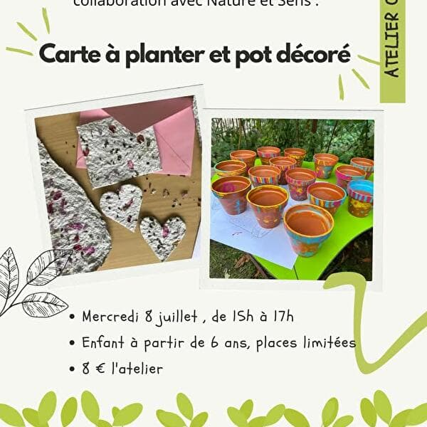 Atelier créatif avec Nature et sens