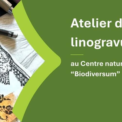 Atelier de linogravure pour les amoureux de la nature