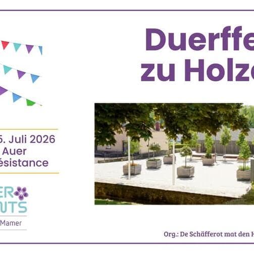 Fête de village à Holzem