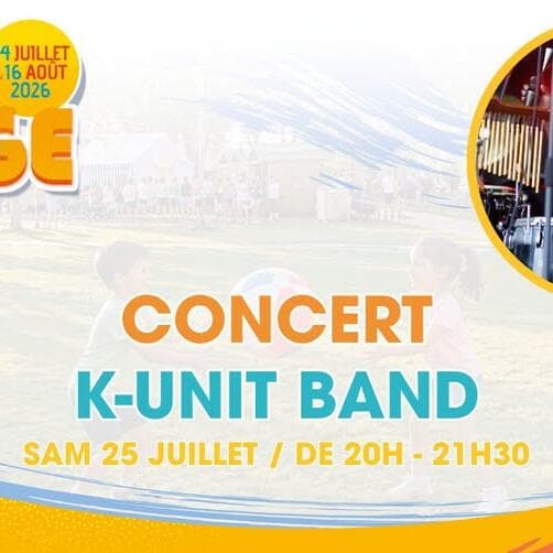 Yutz Plage - Concert K-unit Band