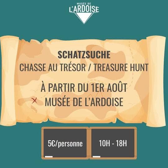 Chasse au trésor au Musée de l'Ardoise