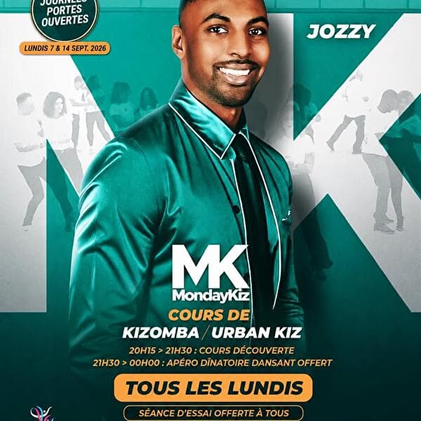 Cours de Kizomba – Portes ouvertes MondayKiz 2026