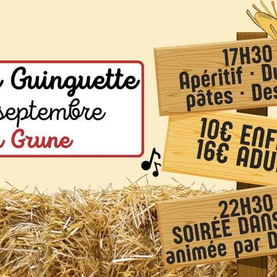 Soirée guinguette à Grune