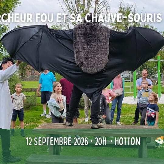 Le chercheur fou et sa chauve-souris savante