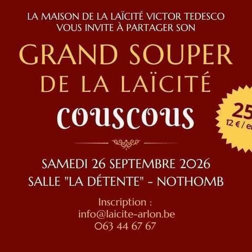 Grand Souper de la Laïcité