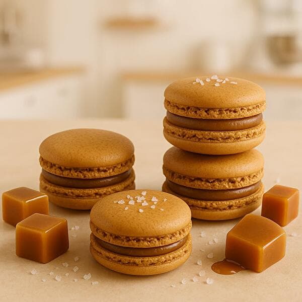 Atelier macarons citron et caramel au beurre salé