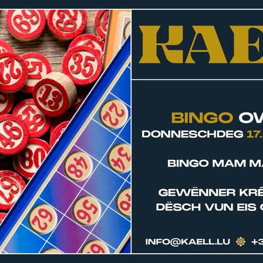 Soirée bingo avec Matts
