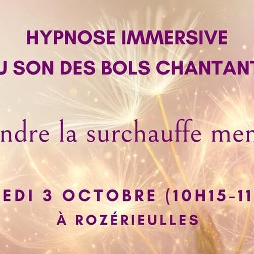 Immersive hypnosis with singing bowls