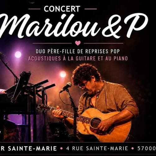 Marilou & P. in concert at BSM Metz