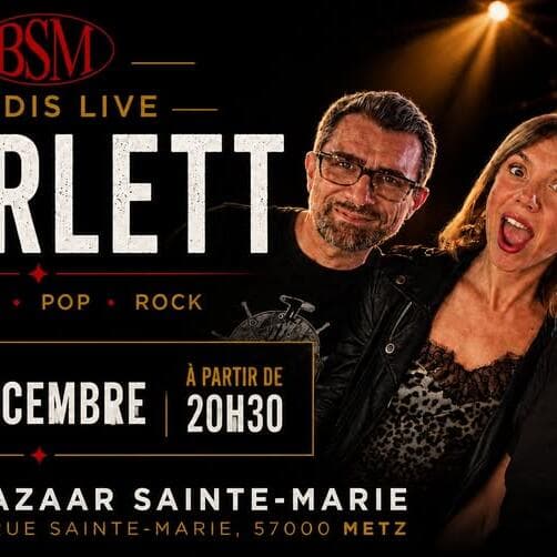 Scarlett in concert at BSM Metz