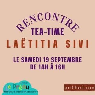 Tea-Time Meet-and-Greet and Book Signing with Laëtitia Sivi
