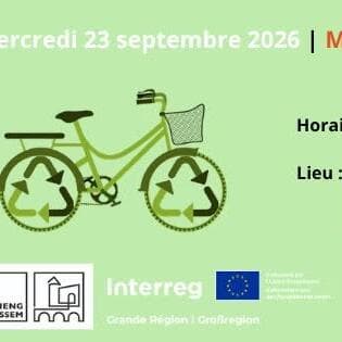 Bicycle collection and repair workshop in Soleuvre (Vélab project)