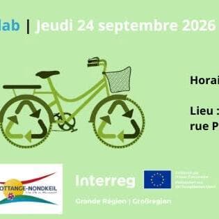 Bicycle collection and repair workshop in Ottange (Vélab project)