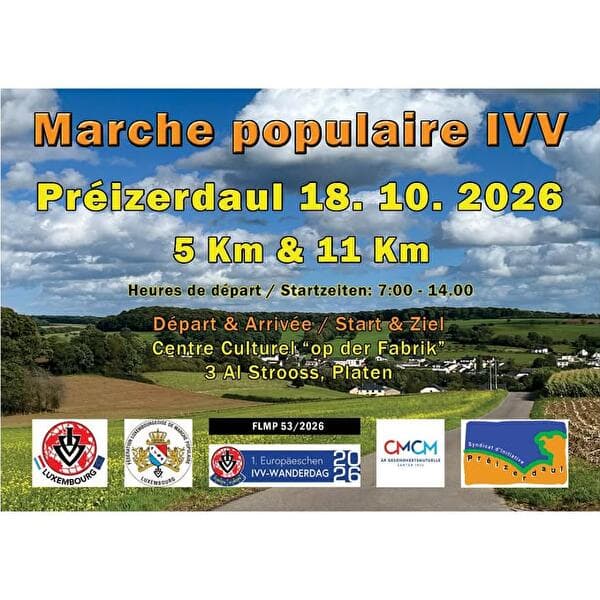 Randonnée FLMP IVV à Bettborn/Préizerdaul