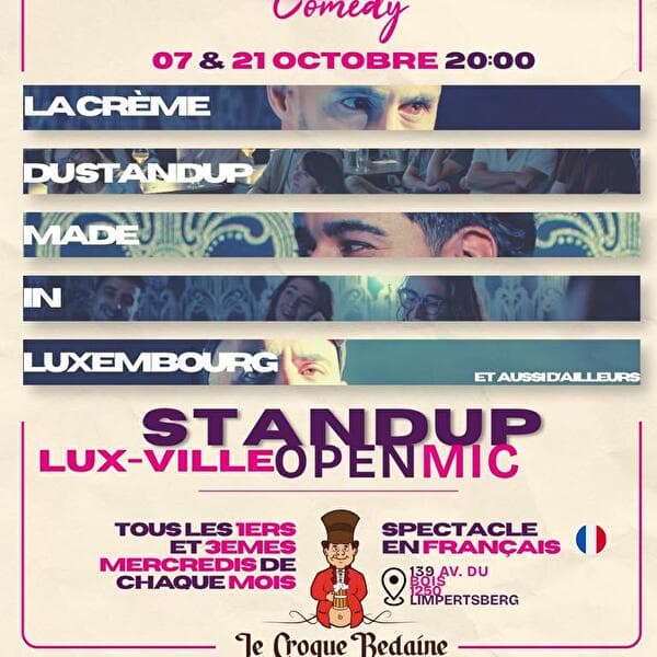 Open Mic Standup Luxembourg-Ville