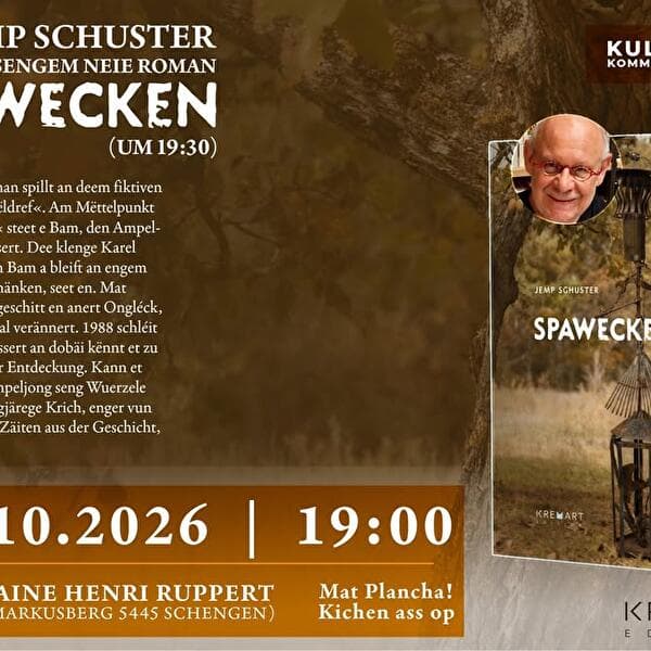Lecture : Jemp Schuster – « Spawecken »