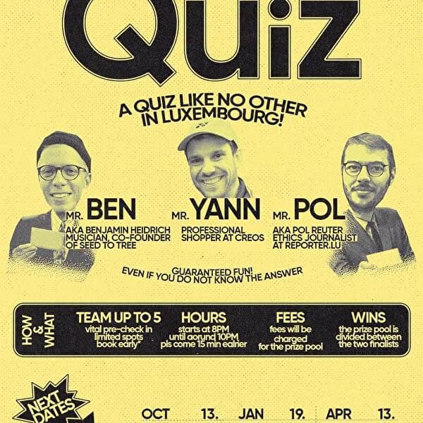 De Gudde Quiz at De Gudde Wëllen