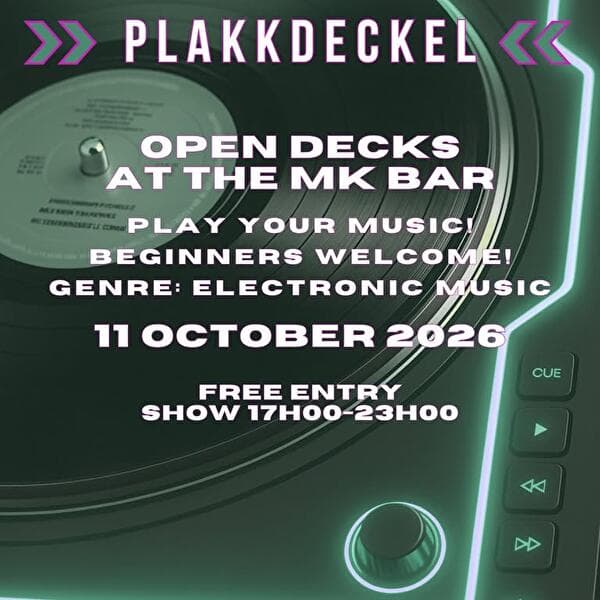 Plakkdeckel – Open Decks au MK Bar