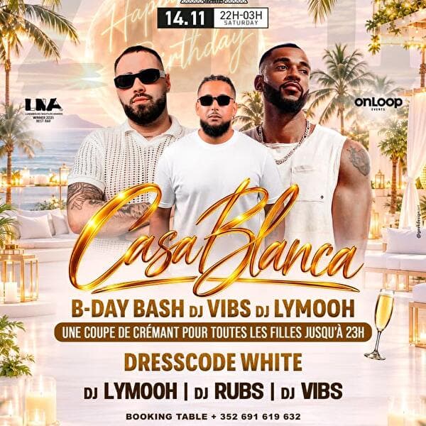 Casablanca – B-Day Bash