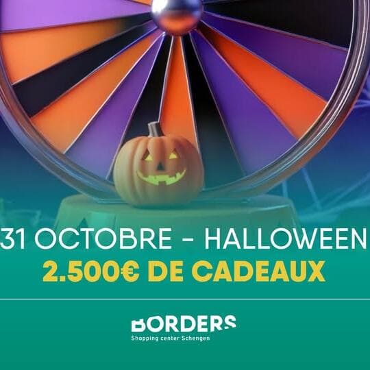 Halloween débarque à BORDERS !