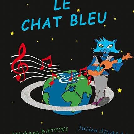 Le chat bleu !