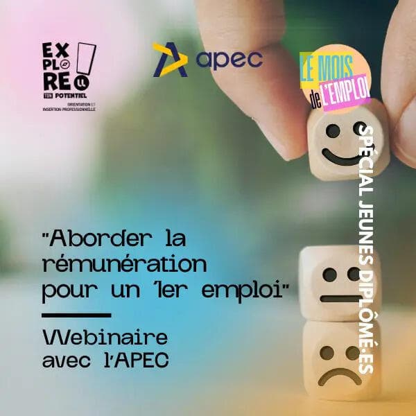 Webinaire « Aborder la rémunération pour un 1er emploi »