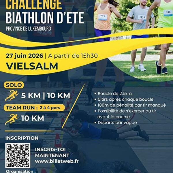 Summer Biathlon Challenge, Province of Luxembourg
