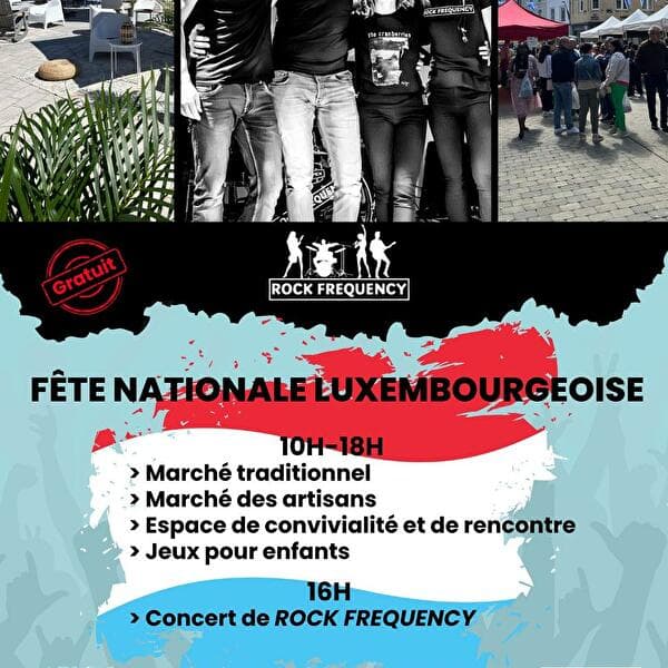 Fête nationale luxembourgeoise | Place Léopold à Arlon