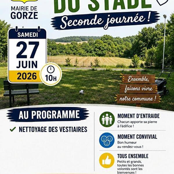 Le stade reprend vie… et l’aventure continue !