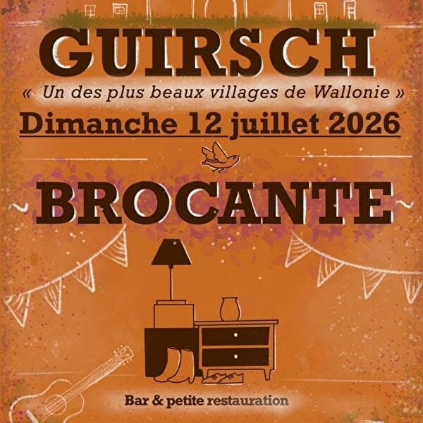 Brocante à Guirsch